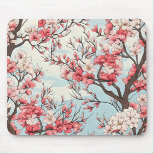 Spring Blooming Trees Bloemen Muismat