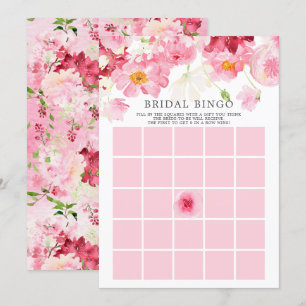 Spring Blossom BINGO Vrijgezellenfeest Game Kaart