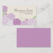 Spring Blossom Calling Card Contactkaartje (Voorkant / Achterkant)