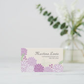 Spring Blossom Calling Card Contactkaartje (Staand voorkant)