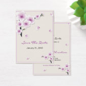 Spring Blossom Enregistrer La Mini-Carte Mariage D (Bureau)