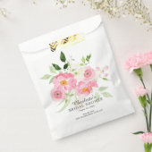 Spring Blossom Floral Vrijgezellenfeest Bedankzakje (Gezegeld)