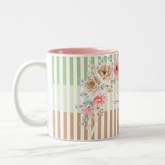 Spring Blossom Gepersonaliseerde Mok (Links)