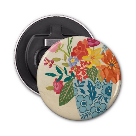 Spring Blossom I Button Flesopener (Voorkant)
