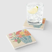 Spring Blossom I Stenen Onderzetter (Zijkant)