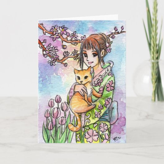Spring Blossom Kaart (Voorkant)