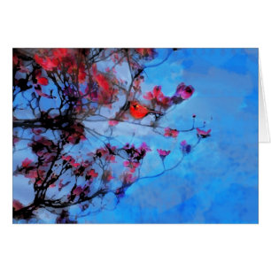 Spring blossom , kaart