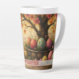 Spring Blossom Magic met paaseieren pracht Latte Mok