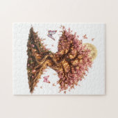 Spring Blossom Moon Tree Puzzle (Horizontal)