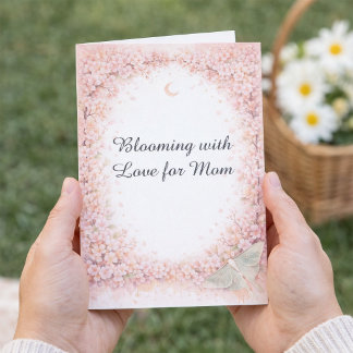 Spring Blossom Mother’s Day Card from Daughter Kaart