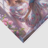 Spring Blossom Reader Romantische Bloemen Decoupag Tissuepapier (Detail)