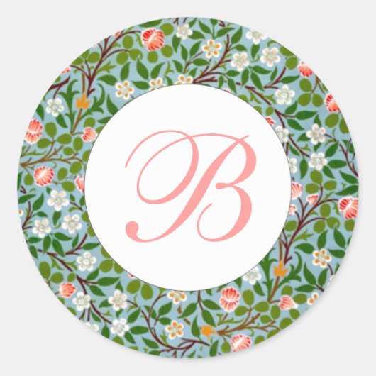 Spring Blossom Ronde Sticker (Voorkant)