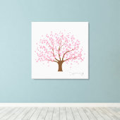 Spring Blossom Tree Canvas Afdruk (Insitu (Houten vloer))