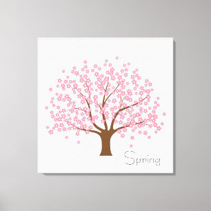 Spring Blossom Tree Canvas Afdruk