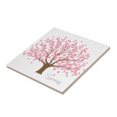Spring Blossom Tree Tegeltje (Zijkant)