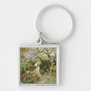 Spring Blossom van de peren Annual 1902 Sleutelhanger
