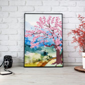 Spring Blossom Wall Art Canvas