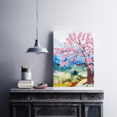 Spring Blossom Wall Art Canvas