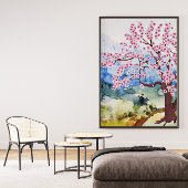 Spring Blossom Wall Art Canvas Afdruk