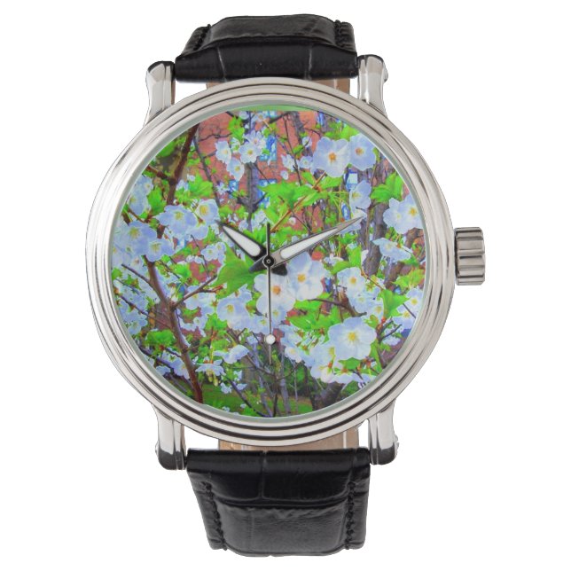 'Spring Blossom' Watch Horloge (Voorkant)