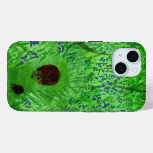 Spring Bluebell Wood Hedégels Case-Mate iPhone Case (Achterkant (horizontaal))