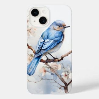 Spring Bluebird in de bloeiende boom Case-Mate iPhone 14 Hoesje