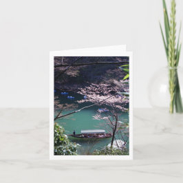 Spring Boating in Arashiyama, Kyoto, Japan Kaart