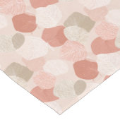 Spring Botanical Blush Sage Leaves Table Runner Korte Tafelloper (Hoek)