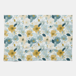 Spring Botanical Floral  Kitchen Towels Theedoek