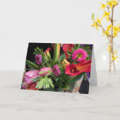 Spring Bouquet Kaart (Gele Bloem)