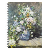 Spring Bouquet van Pierre Renoir, bloemen Notitieboek (Voorkant)