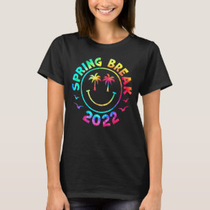 Spring Break 2022 Matching Group Tie Dye T-shirt