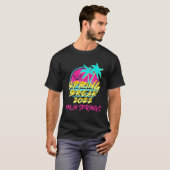Spring Break 2022 Retro 80S 90S Palm Springs Famil T-shirt (Voorkant volledig)