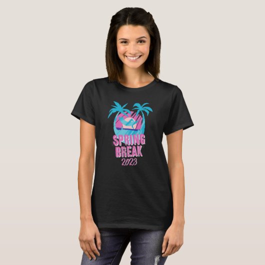 Spring Break 2023 T-shirt (Voorkant volledig)