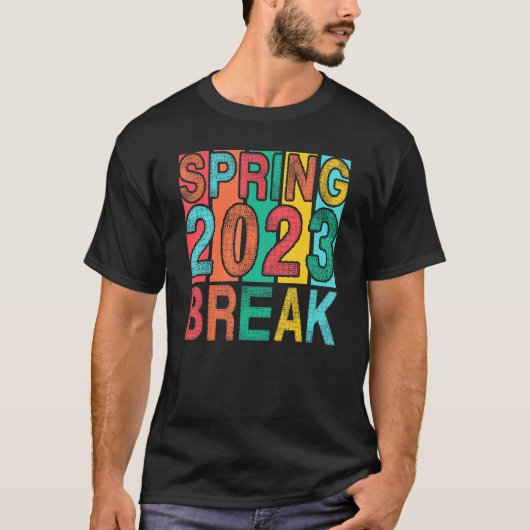 Spring Break 2023 Women College Student Florida Be T-shirt (Voorkant)