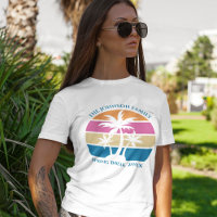 Spring Break Beach Sunset Custom Family