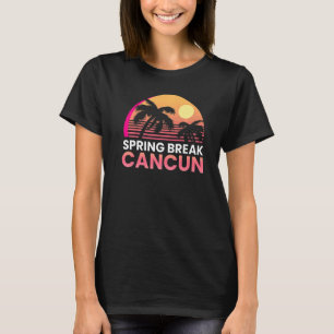 Spring Break Cancun vaccinatie Classi T-shirt