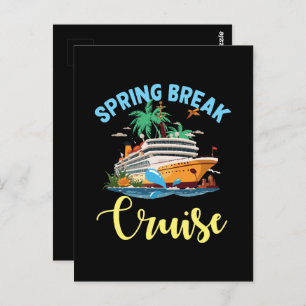 Spring Break Cruise Briefkaart