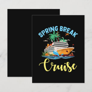 Spring Break Cruise Informatiekaartje