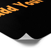 Spring Break Custom Neon Souvenir Poster (Hoek)