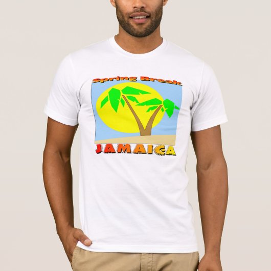Spring Break Jamaica T-shirt (Voorkant)