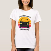 Spring Break Road Trip Sunset Custom Women's T-shirt (Voorkant)