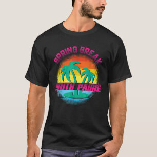 Spring Break South Padre Sunset Matching W T-shirt