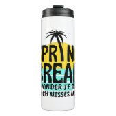 Spring Break Spring Season Thermosbeker (Voorkant)