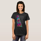 Spring Break Squad 2022 Matching Group Tie Dye T-shirt (Voorkant volledig)