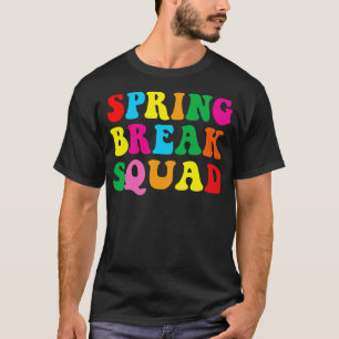 Spring Break Squad 2023 Zomer Beach Vakantie T-shirt