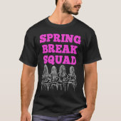 Spring Break Squad Summer Vacking Spring Break T-shirt (Voorkant)