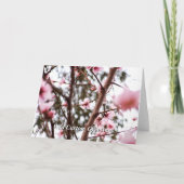 Spring Breeze Fleur de fleurs Carte de voeux (Devant)