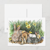 SPRING BRIEFKAART (Voorkant / Achterkant)