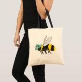Spring Bumblebee Canvas tas (Voorkant (product))